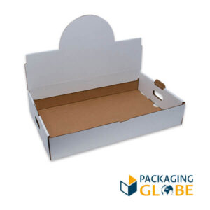 custom double wall tray wholesale boxes