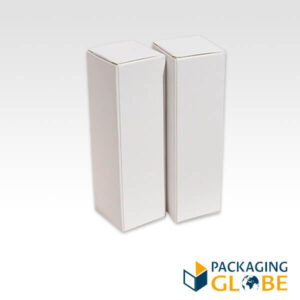 white packaging boxes