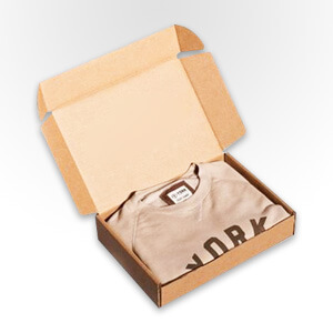 Custom cardboard boxes for shirts