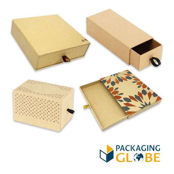 Custom Made Rigid Cardboard Sliding Drawer Gift Boxes