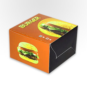 Corrugated burger packaging