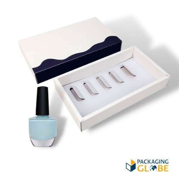 Custom printed Nail Polish Boxes Wholesale price in USA UK Europe