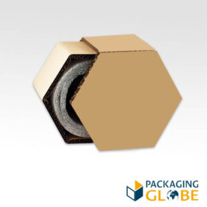cardboard hexagon boxes