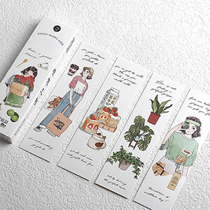 Printed Bookmarks packaging wholesale